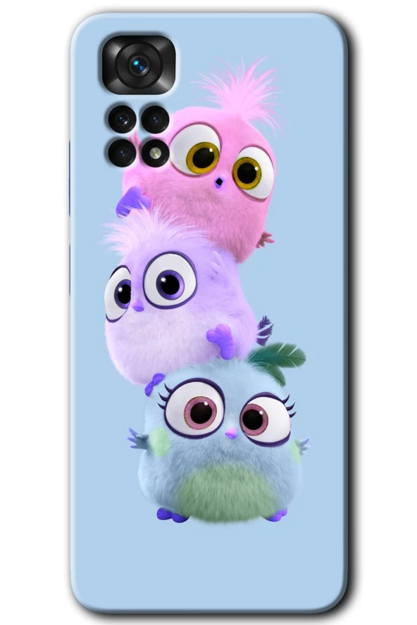 Redmi Note 11 5G Global Kılıf HD Desen Baskılı Arka Kapak - Puffy