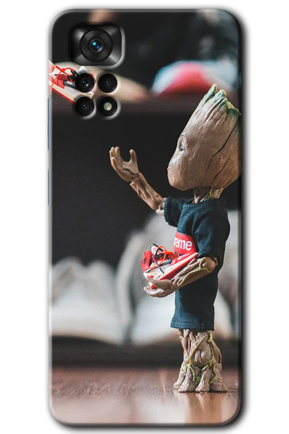 Redmi Note 11 Pro 5G Kılıf HD Desen Baskılı Arka Kapak - I am Groot