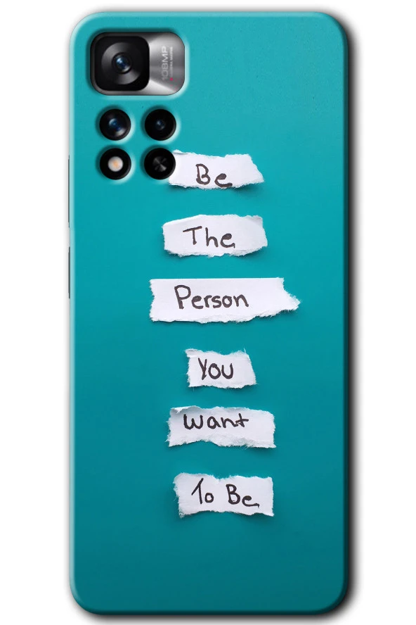 Redmi Note 11 Pro Plus 5G Kılıf HD Desen Baskılı Arka Kapak - Want You