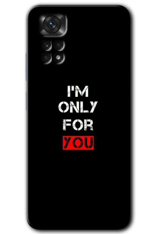 Redmi Note 11s 5G Global Kılıf HD Desen Baskılı Arka Kapak - For You