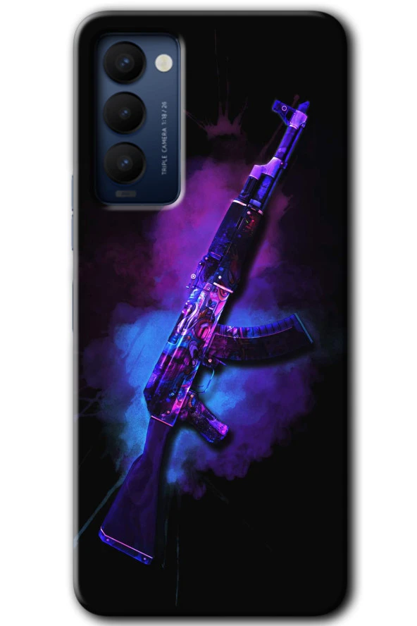 Tecno Camon 18 Kılıf HD Desen Baskılı Arka Kapak - AK