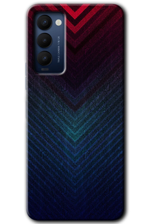 Tecno Camon 18 Kılıf HD Desen Baskılı Arka Kapak - Abstract 4