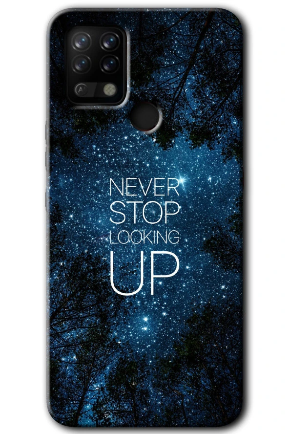Tecno Pova Kılıf HD Desen Baskılı Arka Kapak - Stars Wallpaper