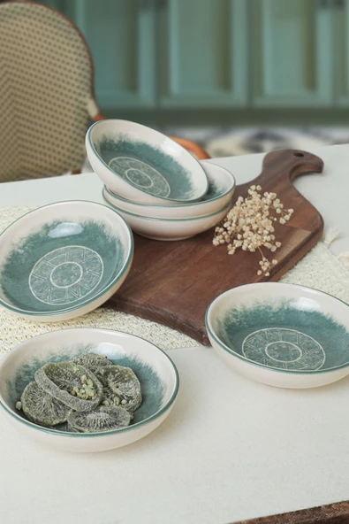 Keramika Keraart Maya Çerezlik / Sosluk 13 Cm 6 Adet 20790 ürün görseli 1