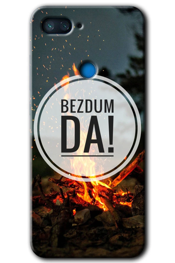 Xiaomi Mi 8 Lite Kılıf HD Desen Baskılı Arka Kapak - Bezdum Da