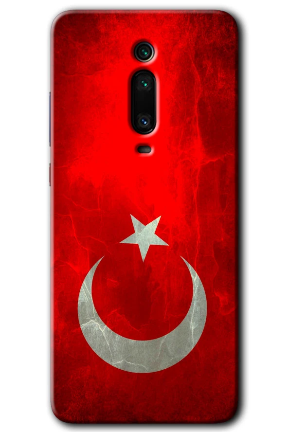Xiaomi Mi 9T Kılıf HD Desen Baskılı Arka Kapak - Albayrak