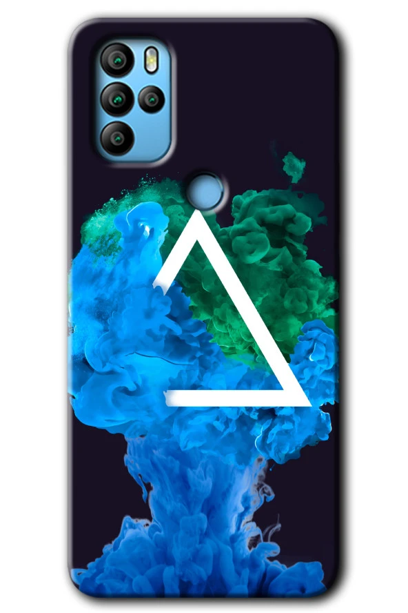 Omix X300 Kılıf HD Desen Baskılı Arka Kapak - İnk Clot