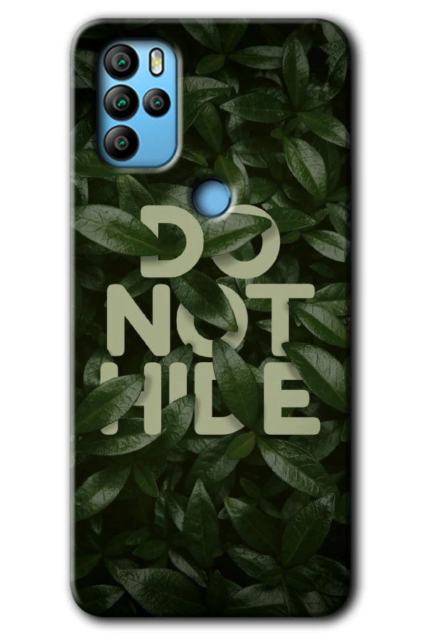 Omix X500 Kılıf HD Desen Baskılı Arka Kapak - Do Not Hide