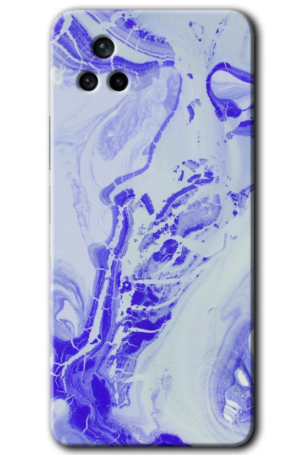 Poco F4 Kılıf HD Desen Baskılı Arka Kapak - Cranny Liquid Wall