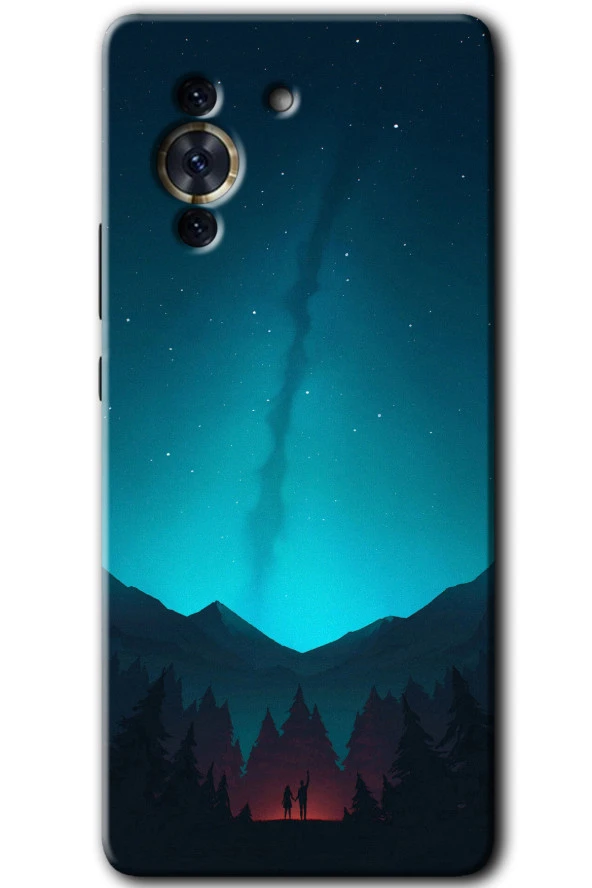 Huawei Nova 10 Kılıf HD Desen Baskılı Arka Kapak - Night Fores Mount