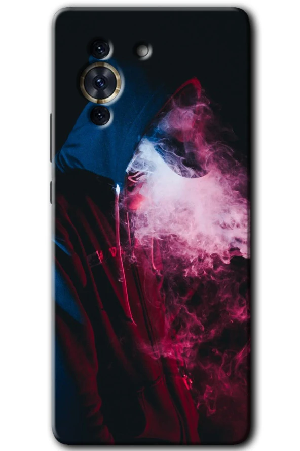Huawei Nova 10 Kılıf HD Desen Baskılı Arka Kapak - Smoke-Man