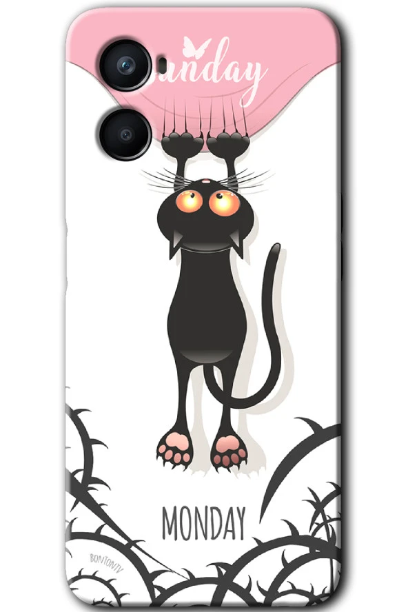 Oppo A76 Kılıf HD Desen Baskılı Arka Kapak - Dark Sunday