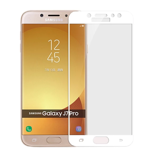 Bufalo Samsung Galaxy J7 Pro Ekran Koruyucu 6D Nano Tam Kaplayan - 3