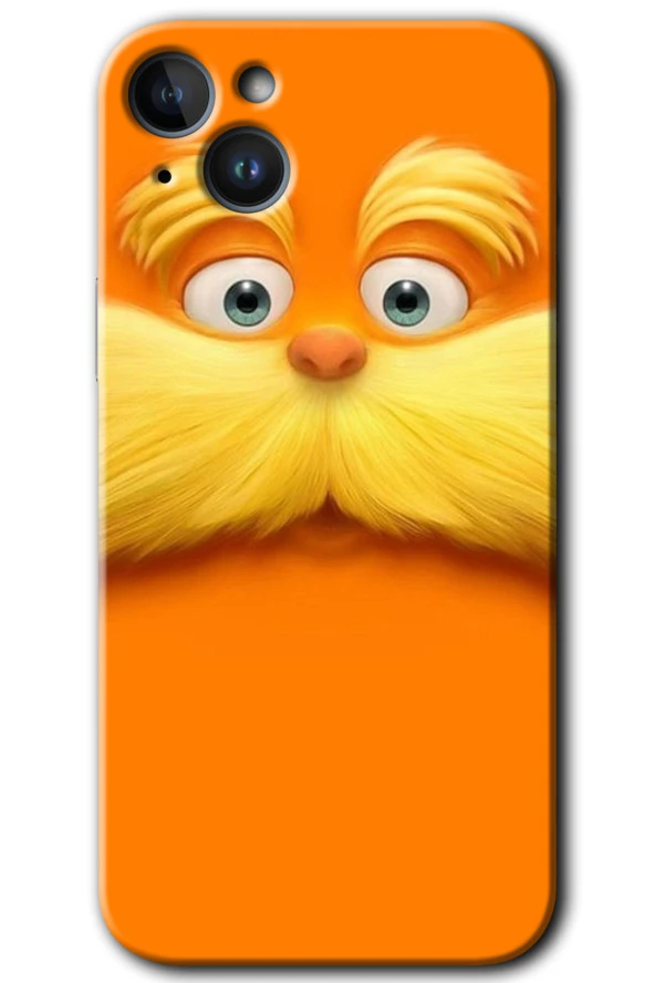 iPhone 14 Kılıf HD Desen Baskılı Arka Kapak - Garfield