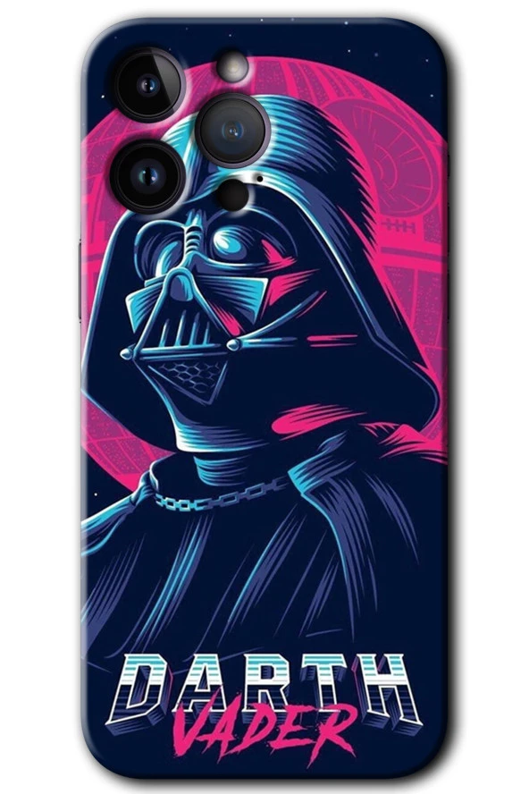 iPhone 14 Pro Kılıf HD Desen Baskılı Arka Kapak - Darth Vader