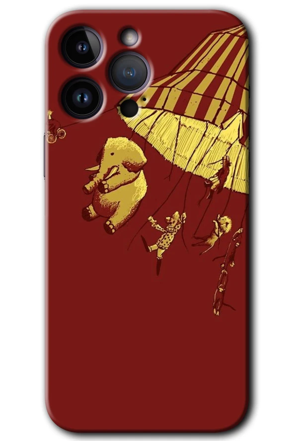 iPhone 14 Pro Kılıf HD Desen Baskılı Arka Kapak - Zoo