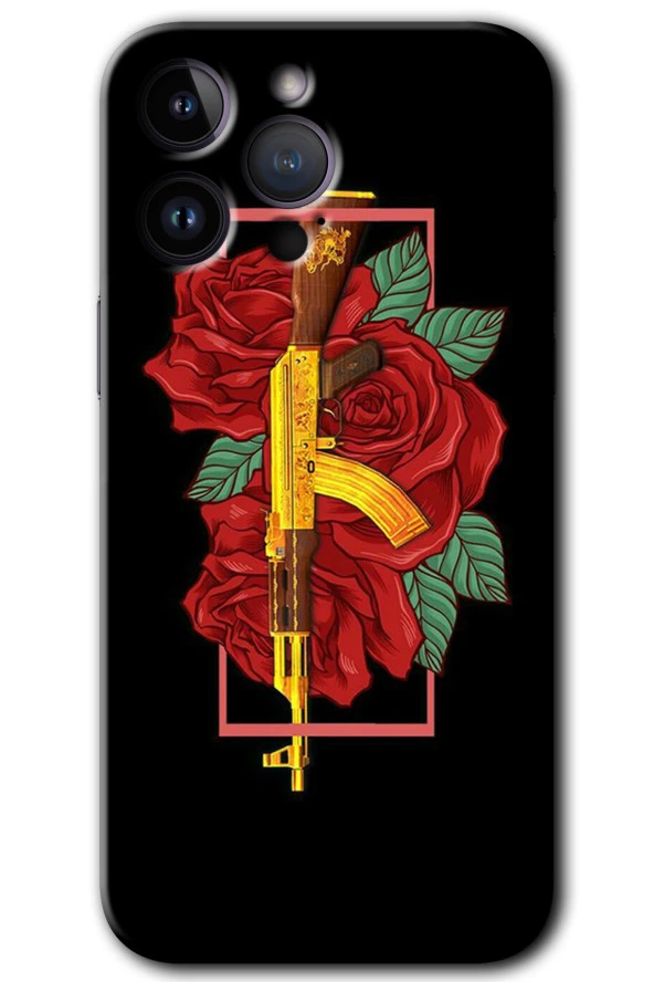 iPhone 14 Pro Max Kılıf HD Desen Baskılı Arka Kapak - Bedel