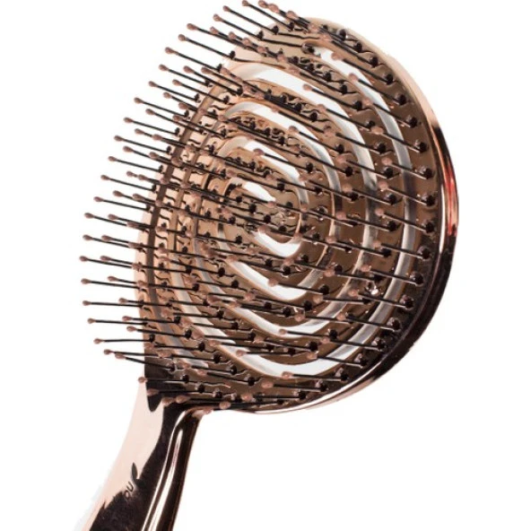 Nascita 3D Flexi Kontrol Açma-Tarama Saç Fırçası Krom -35 - 2