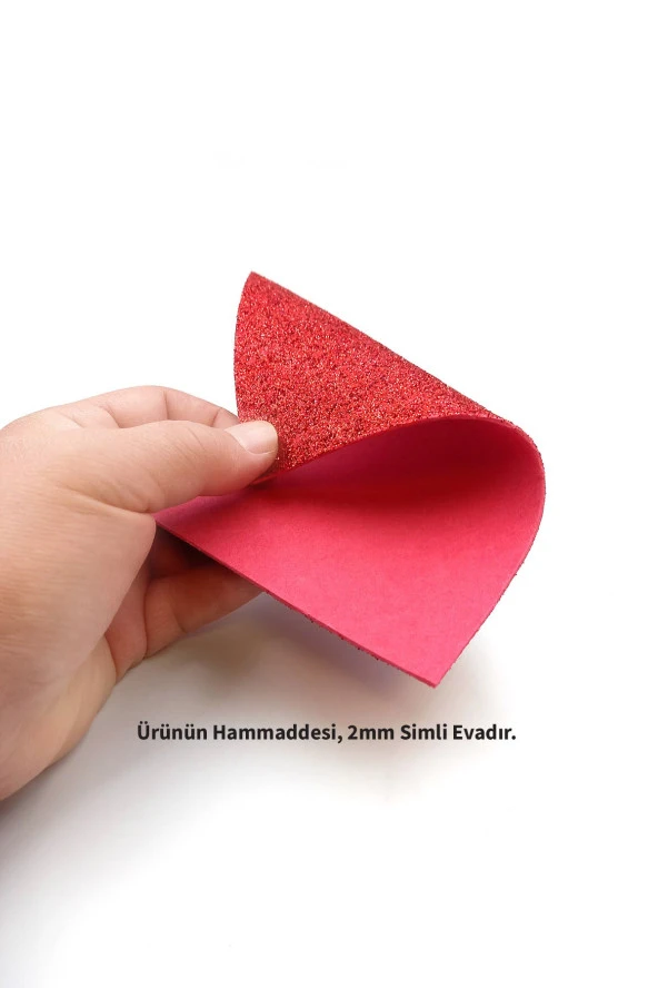 Kırmızı Happy New Year Yazılı Banner, Özel Gün, Davet Organizasyonu ,Yeni Yıl, Yılbaşı Sofrası, Simli Eva Banner - Resim 4