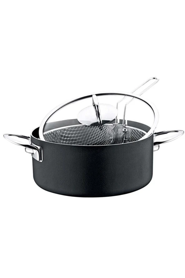 Viyalente Zest 24 Cm Granit Kızartma Tenceresi