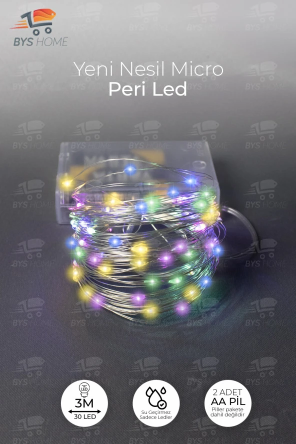Peri Led Işık 3 metre Rgb Renkli