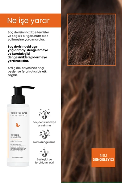 PURE SAACH PROFESSİONAL JUNIPER SHAMPOO - 2