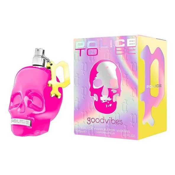 Police Good Vibes Woman 125ML EDT & Good Vibes Man 125ML EDT Kadın ve Erkek 2li Parfüm Seti - 2