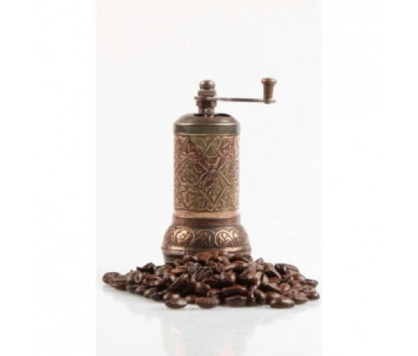 Adipa Xd Osmanlı Motifli Kahve ve Baharat Değirmeni Gümüş
