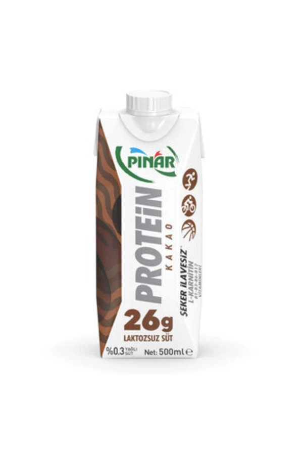 Protein Kakaolu Süt 500 Ml ( 3 Adet )
