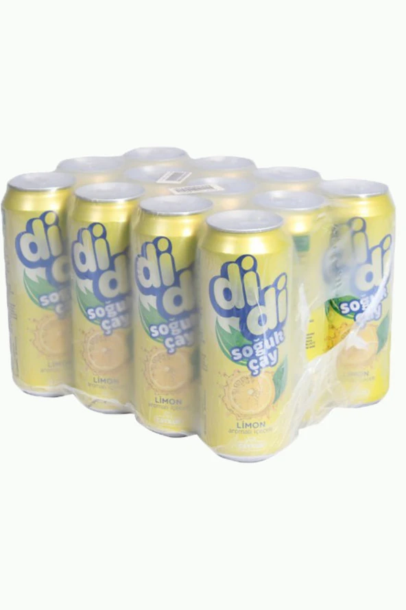 Didi Limon Aromalı Soğuk Çay 500ml X12