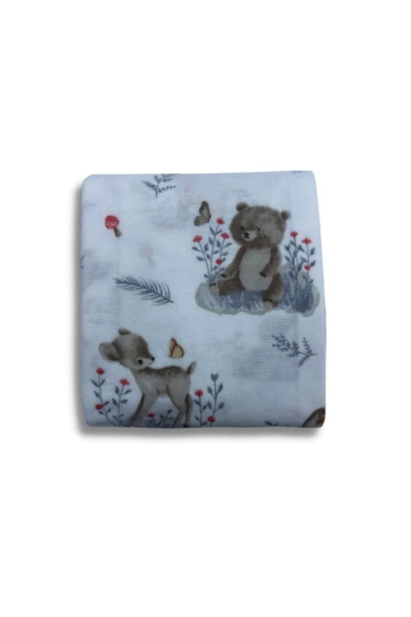 Bambi Ceylan Flanel Bebek Battaniyesi