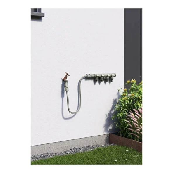 Verve Bahçe Sulama 4lü Bağlantı Ekipmanlı Su Dağıtıcı - Resim 2