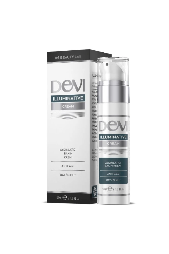 Devi Illuminative Anti Age Cream 50ml Çizgi ve Yaşlanma Karşıtı ve Aydınlatıcı Krem