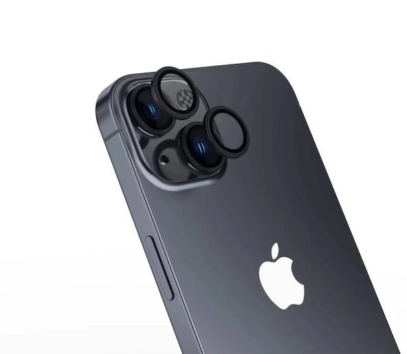 iPhone 15 CL-15 Parmak İzi Bırakmayan Anti-Reflective Kamera Lens Koruyucu - Resim 11