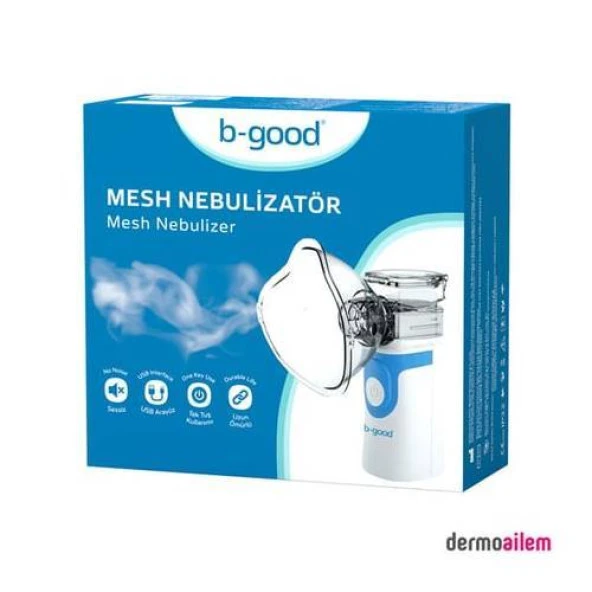 B-Good Mesh Taşınabilir Nebulizatör Cihazı