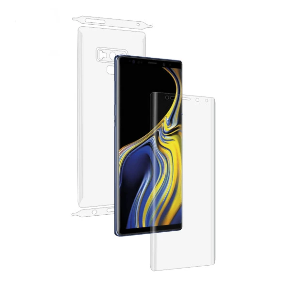 Adipa Xd Xiaomi Poco X3 NFC Ön-Arka 360 Fullbody Darbe Emici Kaplama ve Hd Ekran Koruyucu