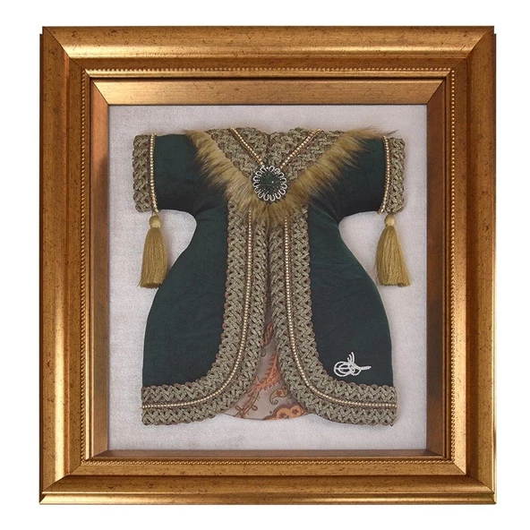 Nusnus Kaftanlı Çerçeve Yeşil 48