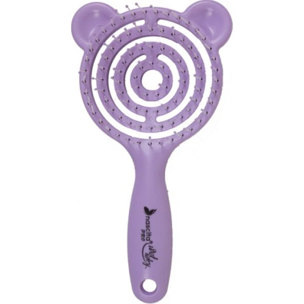 Nascita Pro Üç Boyutlu Çocuk Saç Fırçası Lila -39