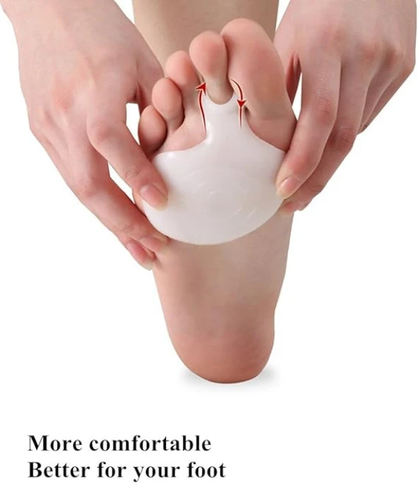 Silikon Jel Ayak Yastığı-Tabanlık Metatarsal Ayak Ağrıları Giderm - 4