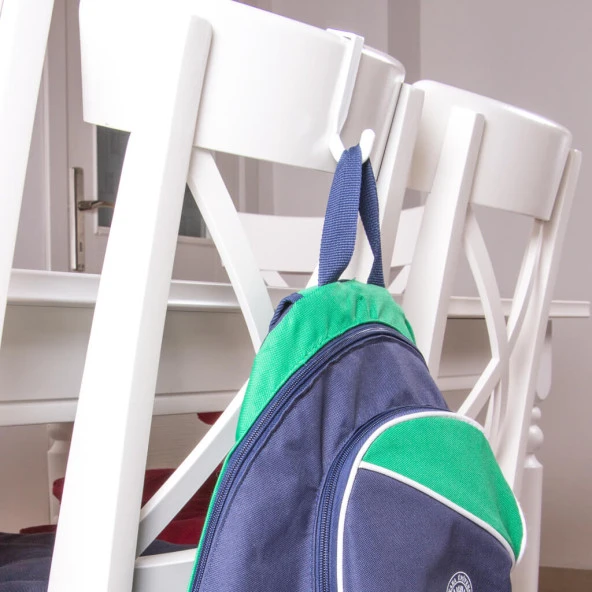 15li Pratik Askı Kapı Üstü Askısı Kapı Sandalye Dolap Üstü Elbise Askısı Aksesuar Askısı - 2