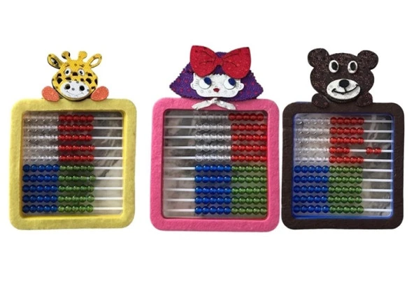 Kiddy World Abaküs - Figürlü Sayı Boncuğu - 1 adet