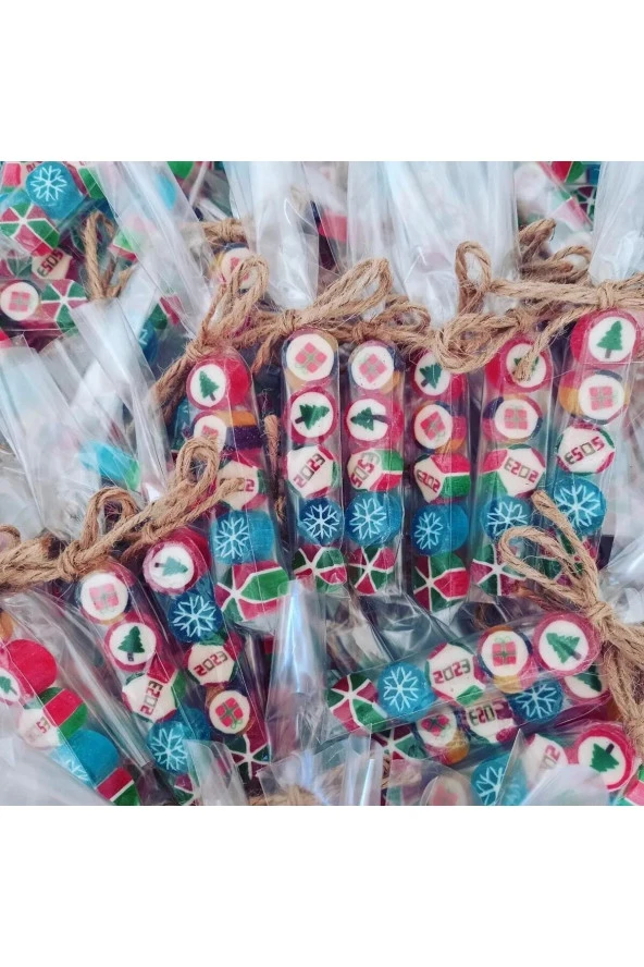 Yılbaşı Özel Parmak Şeker 10 Adet ürün görseli