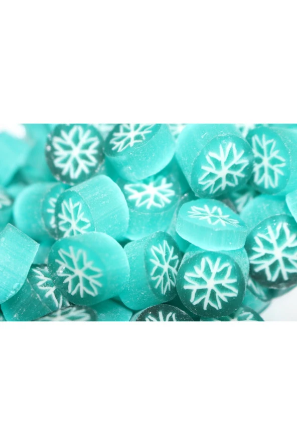 Yılbaşı Kar Tanesi Desenli Lolly Şeker 250 Gr. ürün görseli