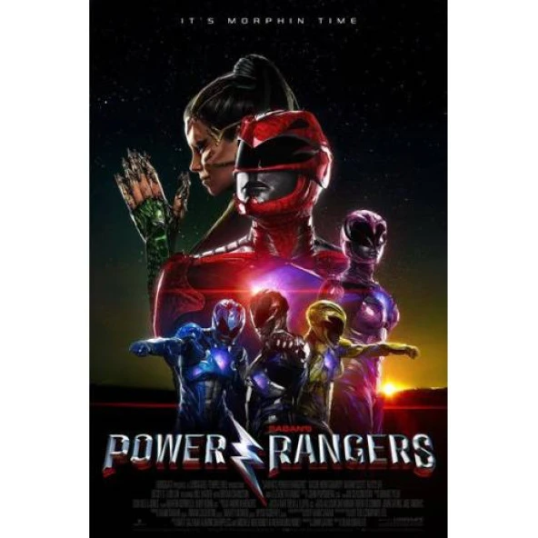 Power Rangers Kaplık 3 Lü