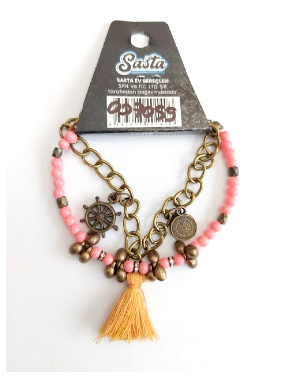 Sasta Lüks Kristal Bileklik No 9