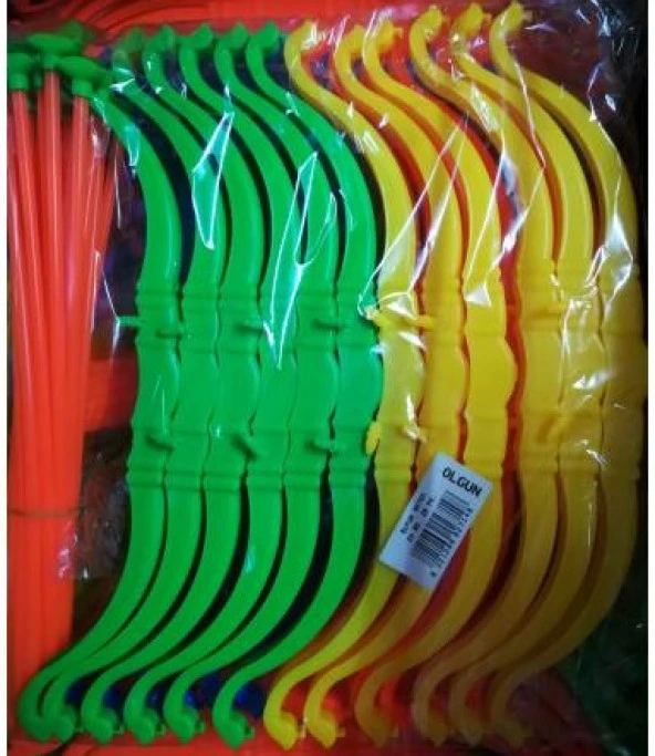 Olgun Ok Yay Plastik tek set