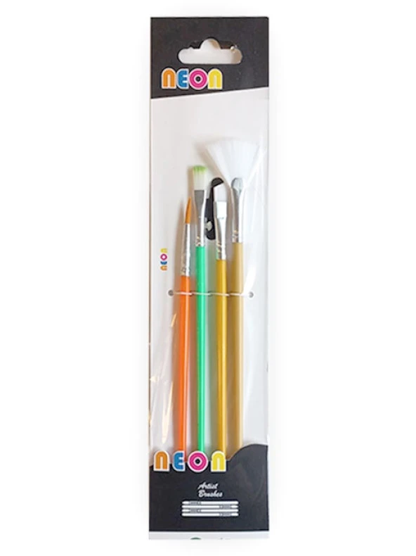 Neon Fırça Seti 4Lü Hkd141