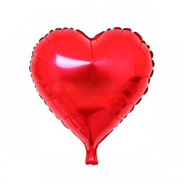 Folyo Balon Kırmızı Kalp 45 cm