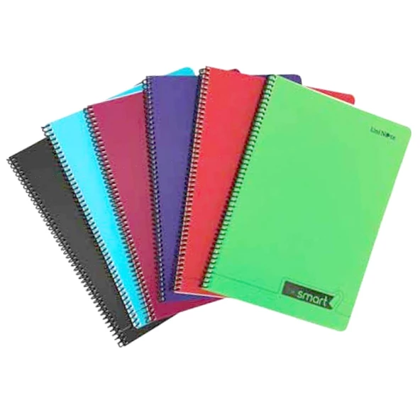 Çınar Smart 96 Yaprak A4 Çizgili Defter Pp Kapak Spiralli