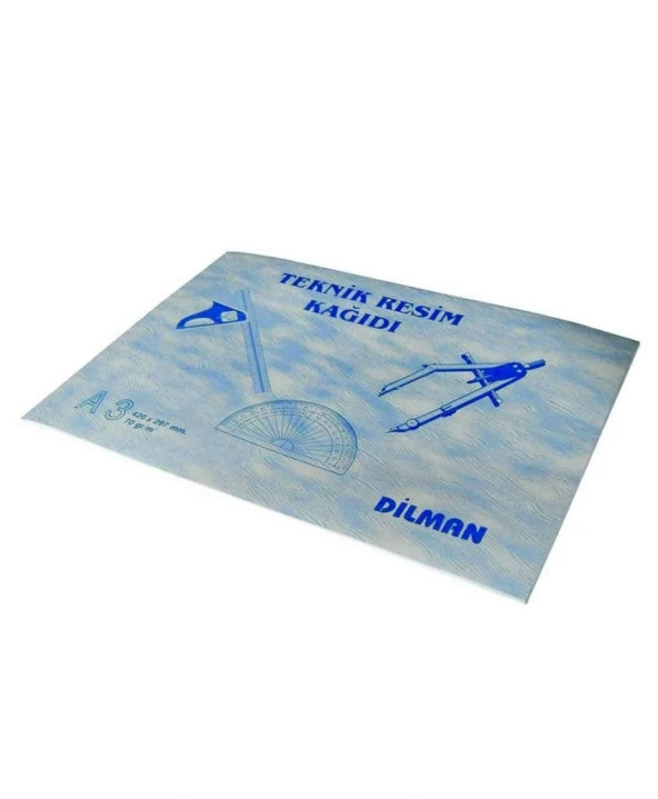 Dilman Teknik Resim Defteri A3 Yatay